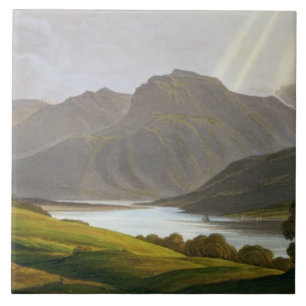 Ben Nevis, plate XII from 'Scenery of the Grampian Tile