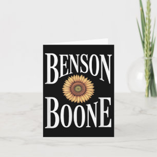 Ben Son Boone Fan Music Retro Vintage Aesthetic Card