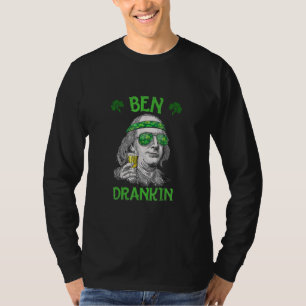 Ben St Patrick's Day Benjamin Franklin  T-Shirt