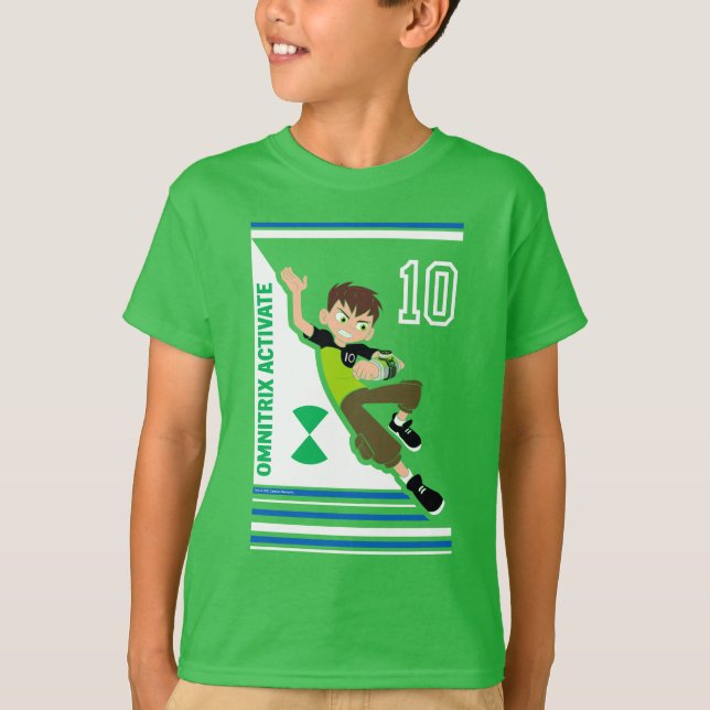 Ben Tennyson Athletic Graphic T-Shirt (Front)