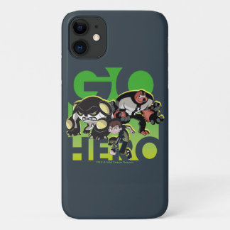 Ben Tennyson, Cannonbolt, and Four Arms - Go Hero Case-Mate iPhone Case