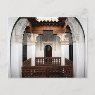 Ben Youssef Medersa Postcard