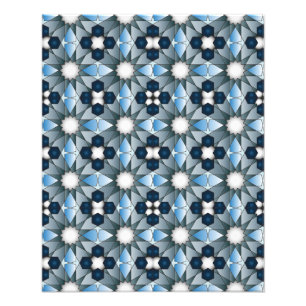Ben Yusuf Madrasa Geometric Pattern 004 Photo Print