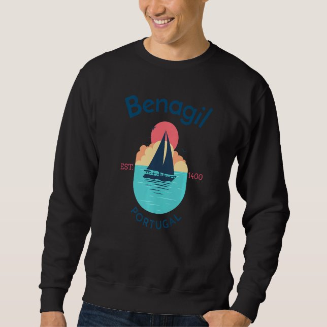 Benagil Beach Portugal Sweatshirt (Front)