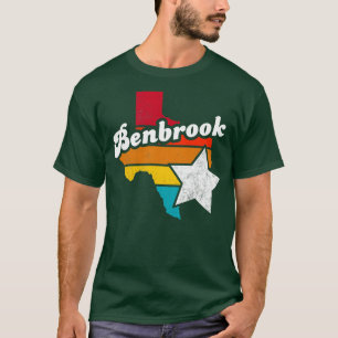 Benbrook Texas Vintage Distressed Souvenir 2 T-Shirt