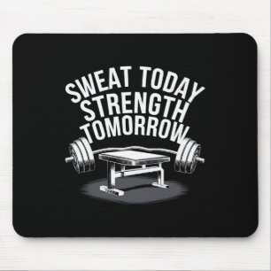 Bench Press Exercise Bodybuilding Fitness Workout  Mouse Pad