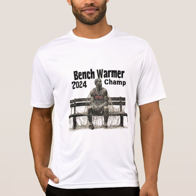 Bench Warmer Champ 2024 T-Shirt (Front)