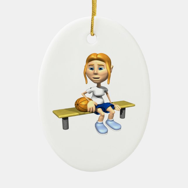 Bench Warming Ceramic Tree Decoration (Front)