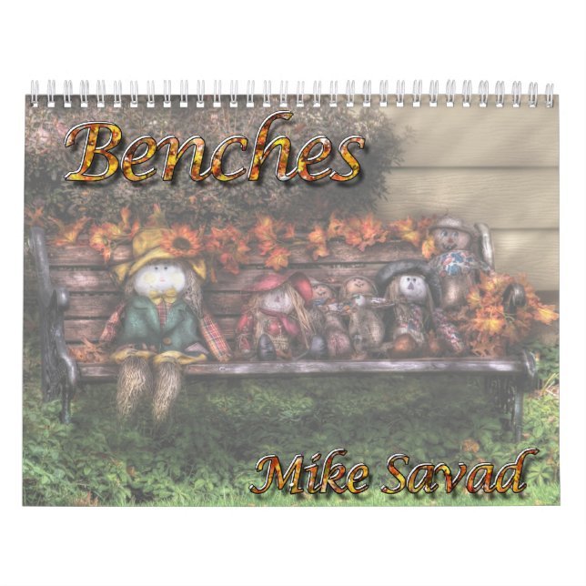 Benches Calendar (Cover)