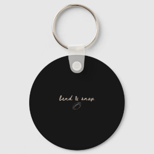 Bend And Snap Footll Tis The Season Game Day Thank Key Ring