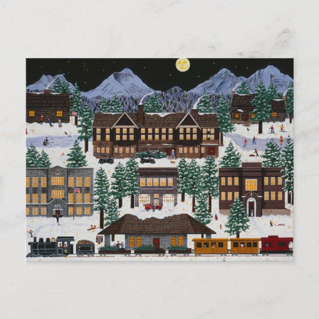 Bend @ Night Postcard (Front)