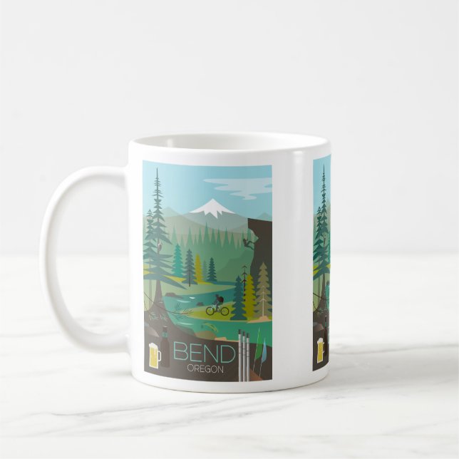 Bend, Oregon Mug (Left)