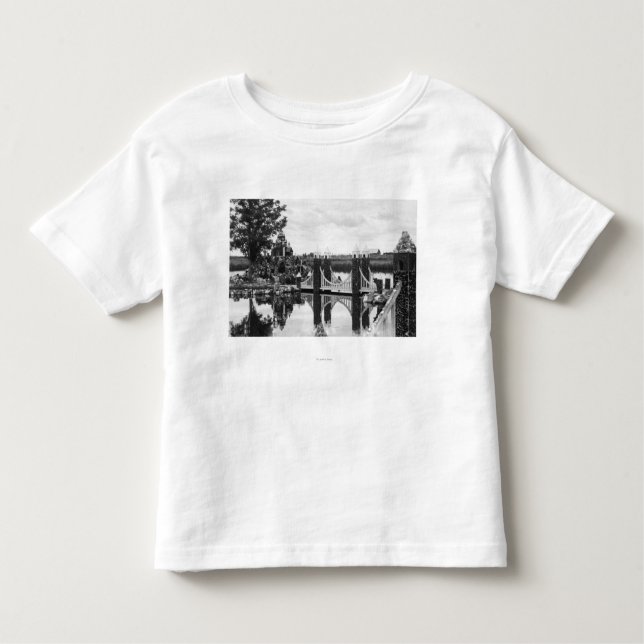 Bend, Oregon Peterson's Rock Garden Photograph Toddler T-Shirt (Front)