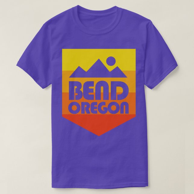Bend Oregon Pocket Pacific Northwest T-Shirt (Design Front)