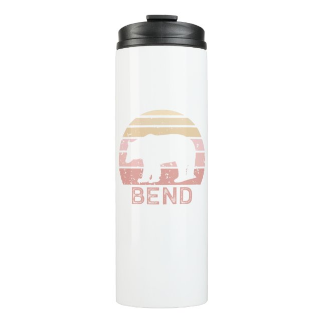 Bend Retro Bear Thermal Tumbler (Front)