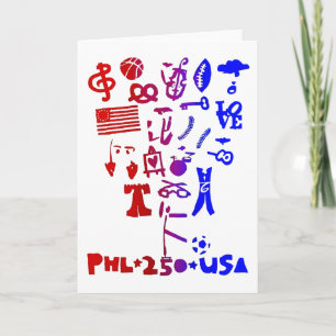 BENDER SEMIQUINCENTENNIAL TROPHY RED WHITE & BLUE CARD