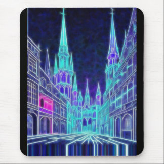 Bending Acropolis Mouse Pad