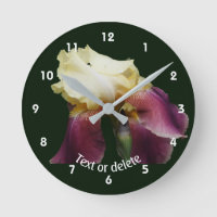 Bending Bearded Iris Flower Personalised  