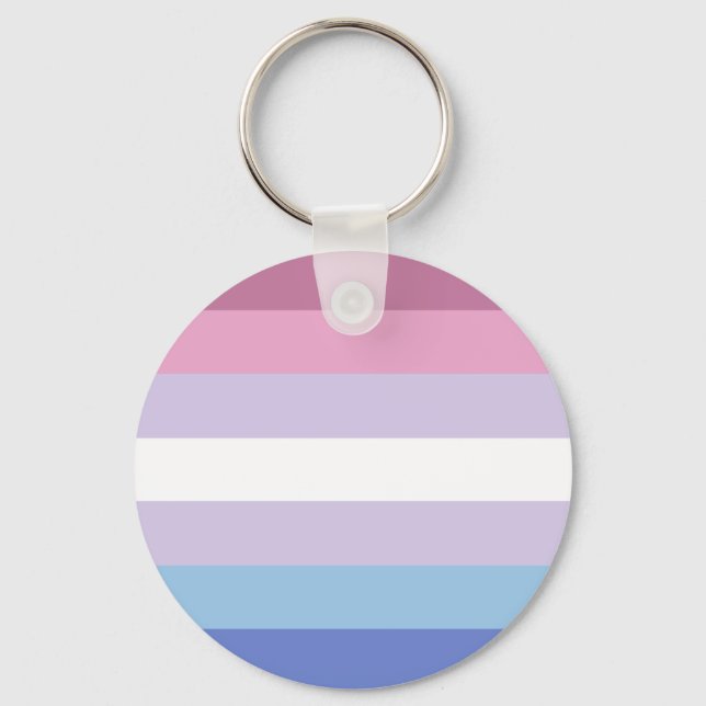 bending pride flag key ring (Front)