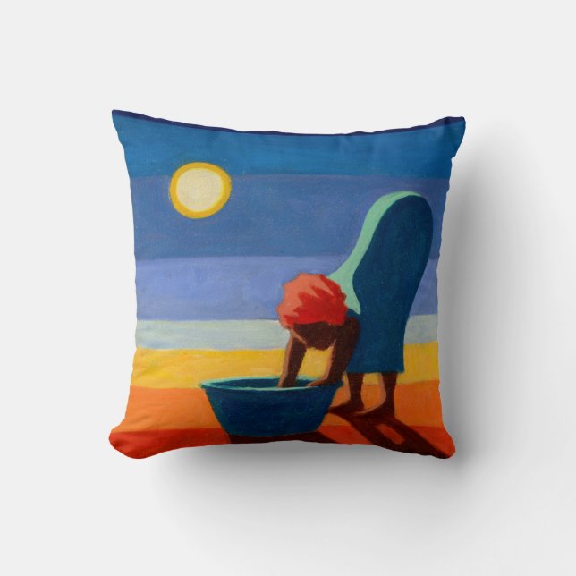 Bending Woman 2005 Cushion (Front)
