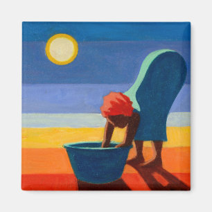 Bending Woman 2005 Magnet