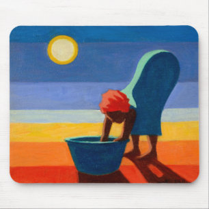 Bending Woman 2005 Mouse Pad