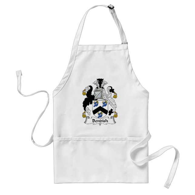 Bendish Family Crest Standard Apron (Front)
