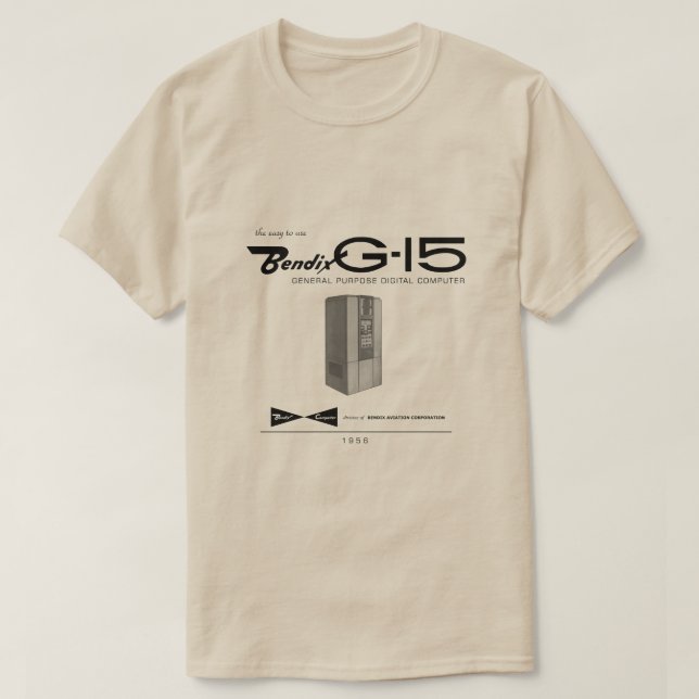 Bendix G-15 T-Shirt (Design Front)