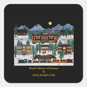 Bend's Historic Christmas Sticker