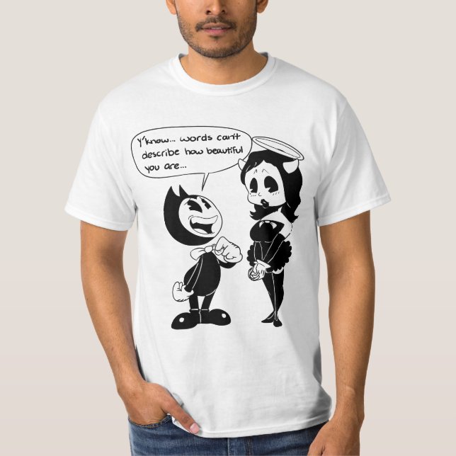 Bendy quotes T-Shirt (Front)