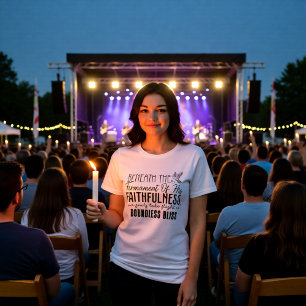 Beneath His Faithfulness Boundless Bliss Tri-Blend Shirt