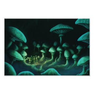 beneath the earth fantasy photo print