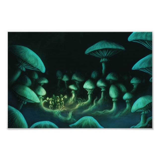 beneath the earth fantasy photo print (Front)