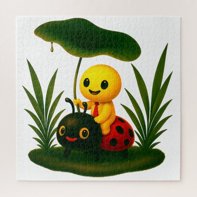 Beneath the Green Canopy Jigsaw Puzzle (Vertical)