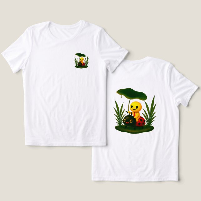 Beneath the Green Canopy Tri-Blend Shirt (Design Front & Back)