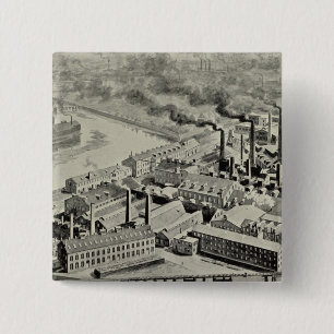 Benedict & Burnham Mfg Co 15 Cm Square Badge