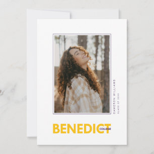 Benedict College Graduation Announcement