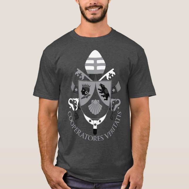 Benedict XVI Coat of Arms T-Shirt (Front)