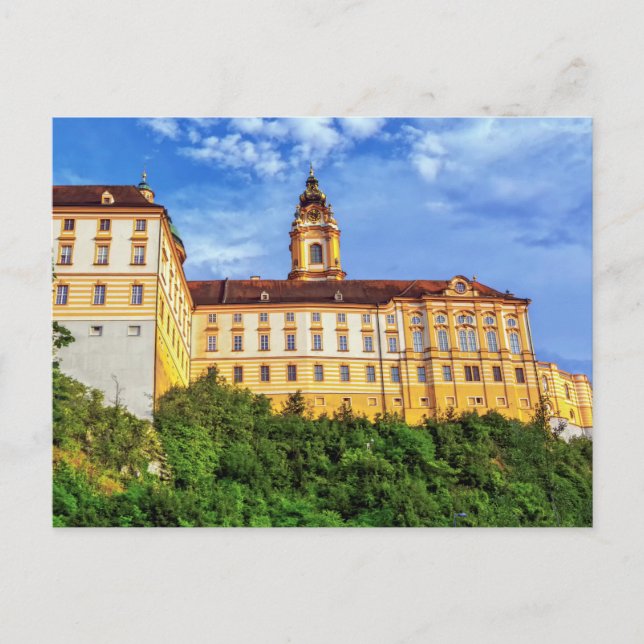 Benedictine abbey, Melk, Austria Postcard (Front)