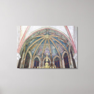 Benedictine Fathers and Apostles, from the Vault o Canvas Print
