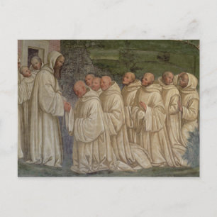 Benedictine Monks, from the Life of St. Benedict ( Postcard