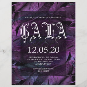 Benefit Gala New Years Party Flyer