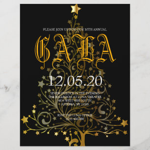 Benefit Gala New Years Party Flyer