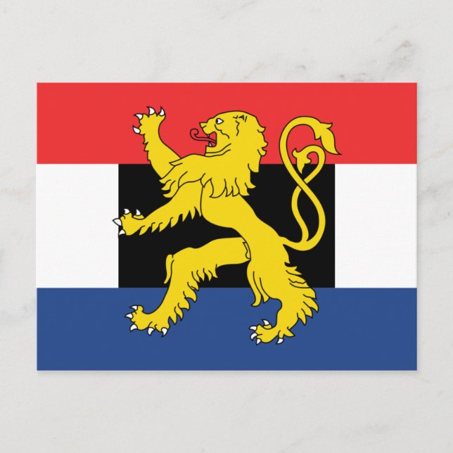 Benelux Flag Postcard (Front)