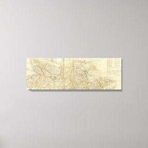 Bengal, Bahar &c north Canvas Print