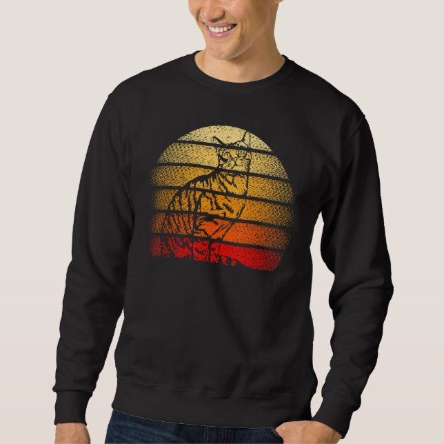 Bengal Cat 1 Sweatshirt (Front)