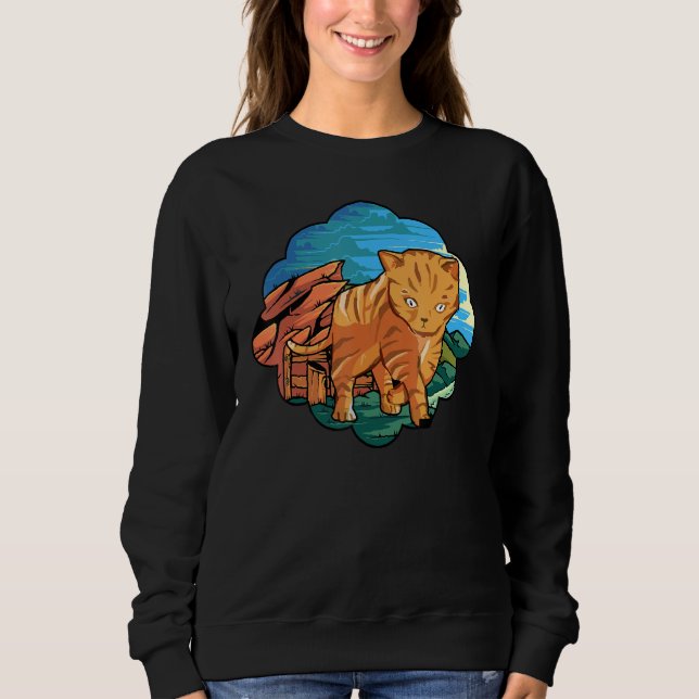 Bengal Cat 1 Sweatshirt (Front)