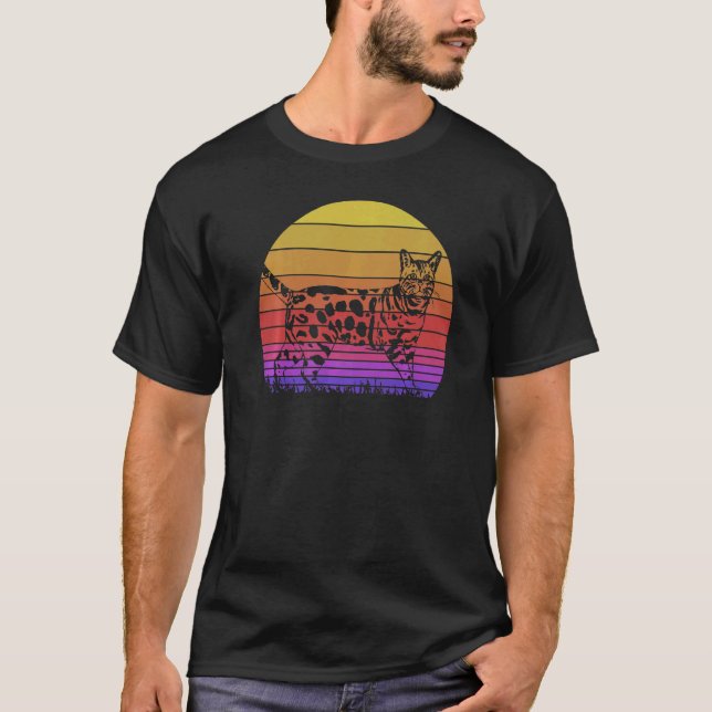 Bengal Cat  2 T-Shirt (Front)