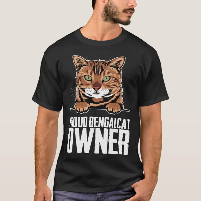 Bengal cat  Bengal  Bengal kitten T-Shirt (Front)