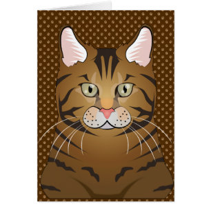 Bengal Cat Cartoon Paws
